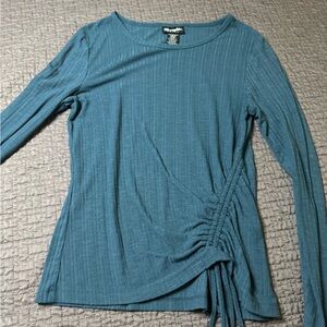 Wrangler Teal Long Sleeve Blouse